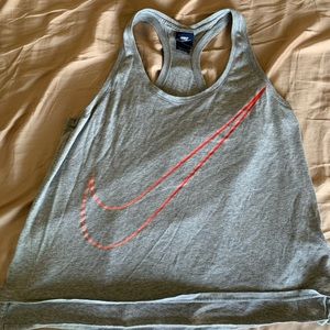 Grey Nike Racerback Tank